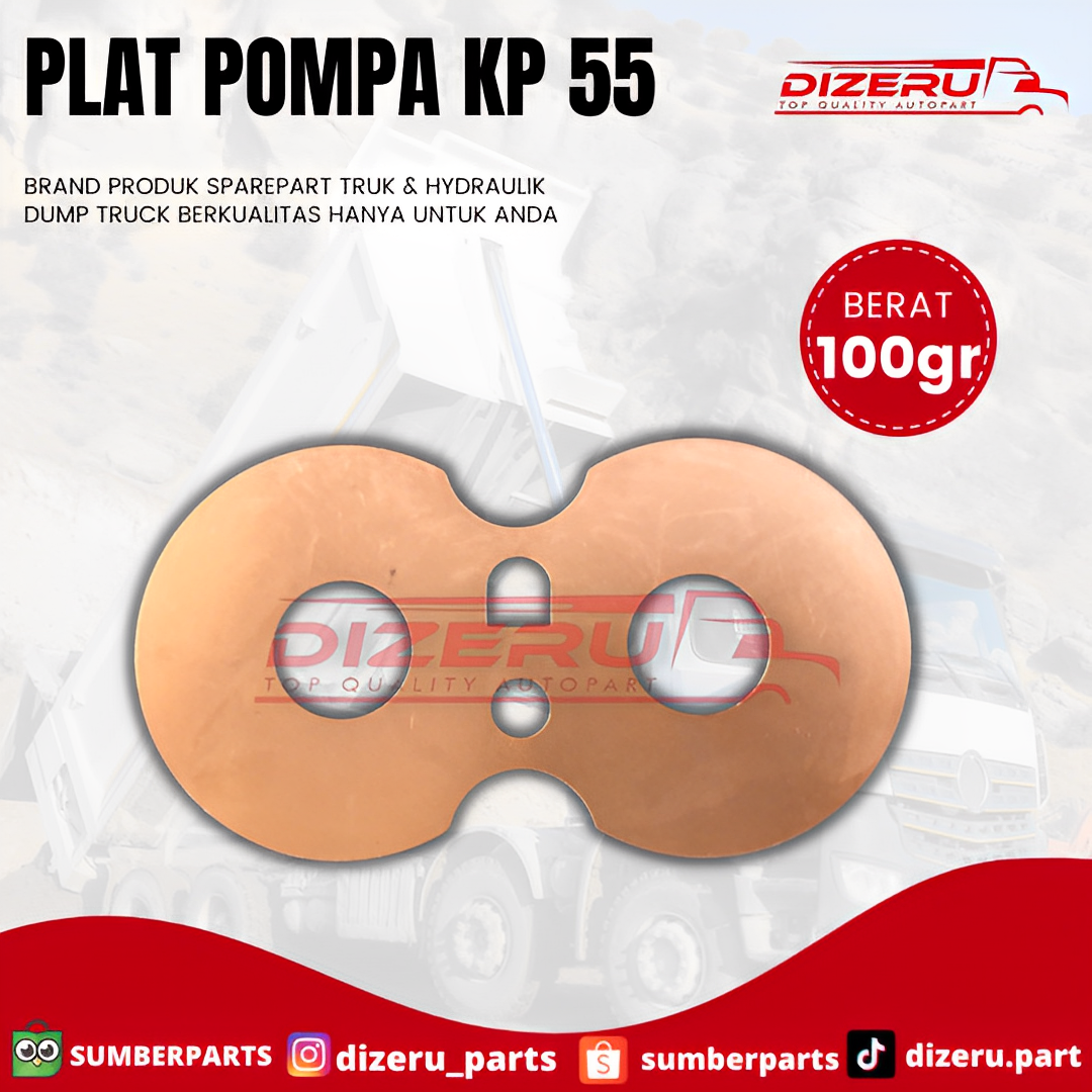 Plate Pompa KP 55
